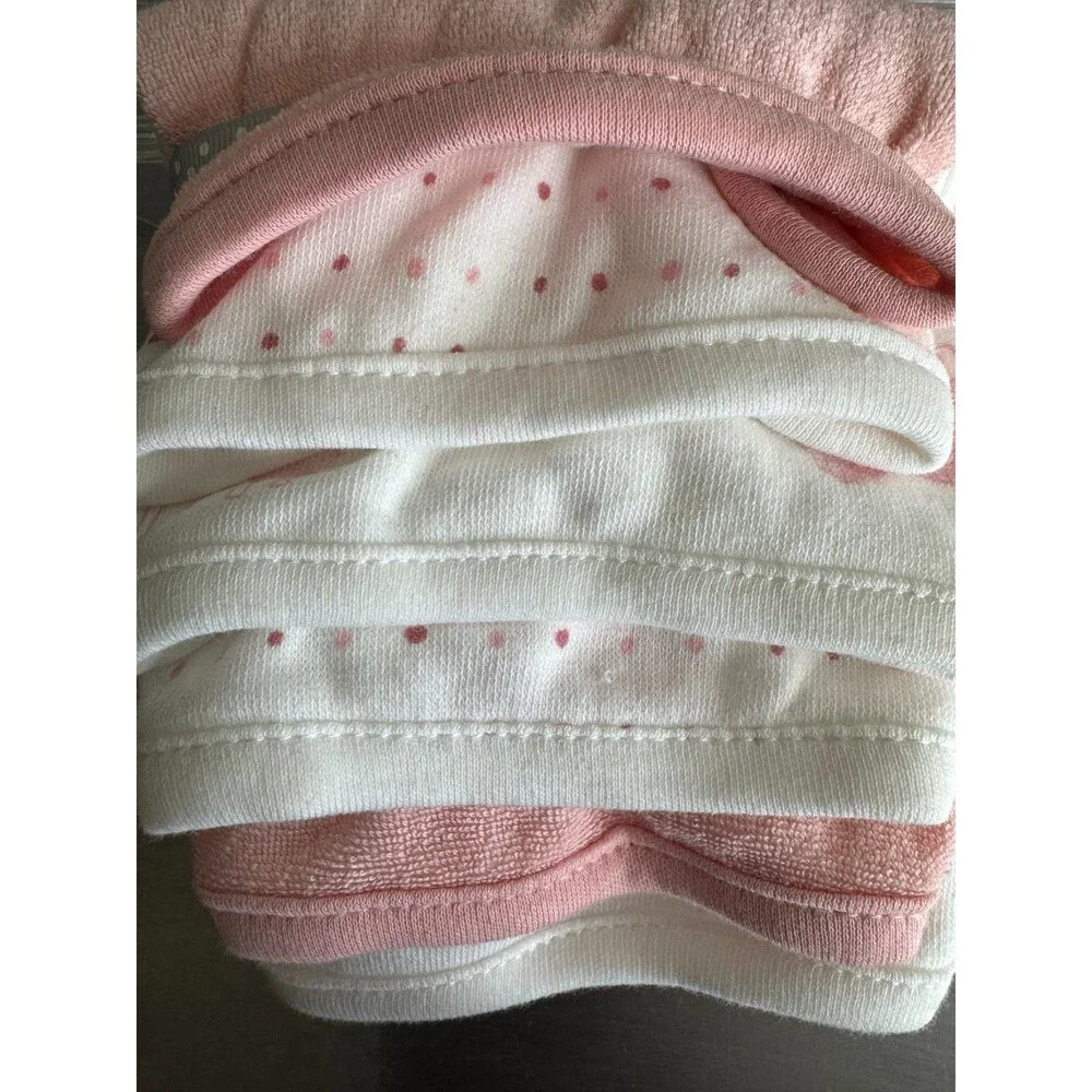 Carter's Just One You 6 Piece Baby Wash Cloth Assorted Girls Set NWT